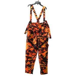 Balera Dancewear Popstar Pants Adult MA Camo Print Orange Dance Hip Hop